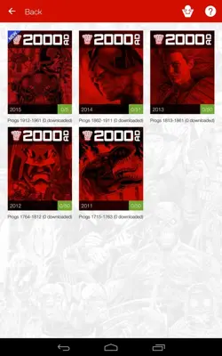 2000 AD Comics android App screenshot 1